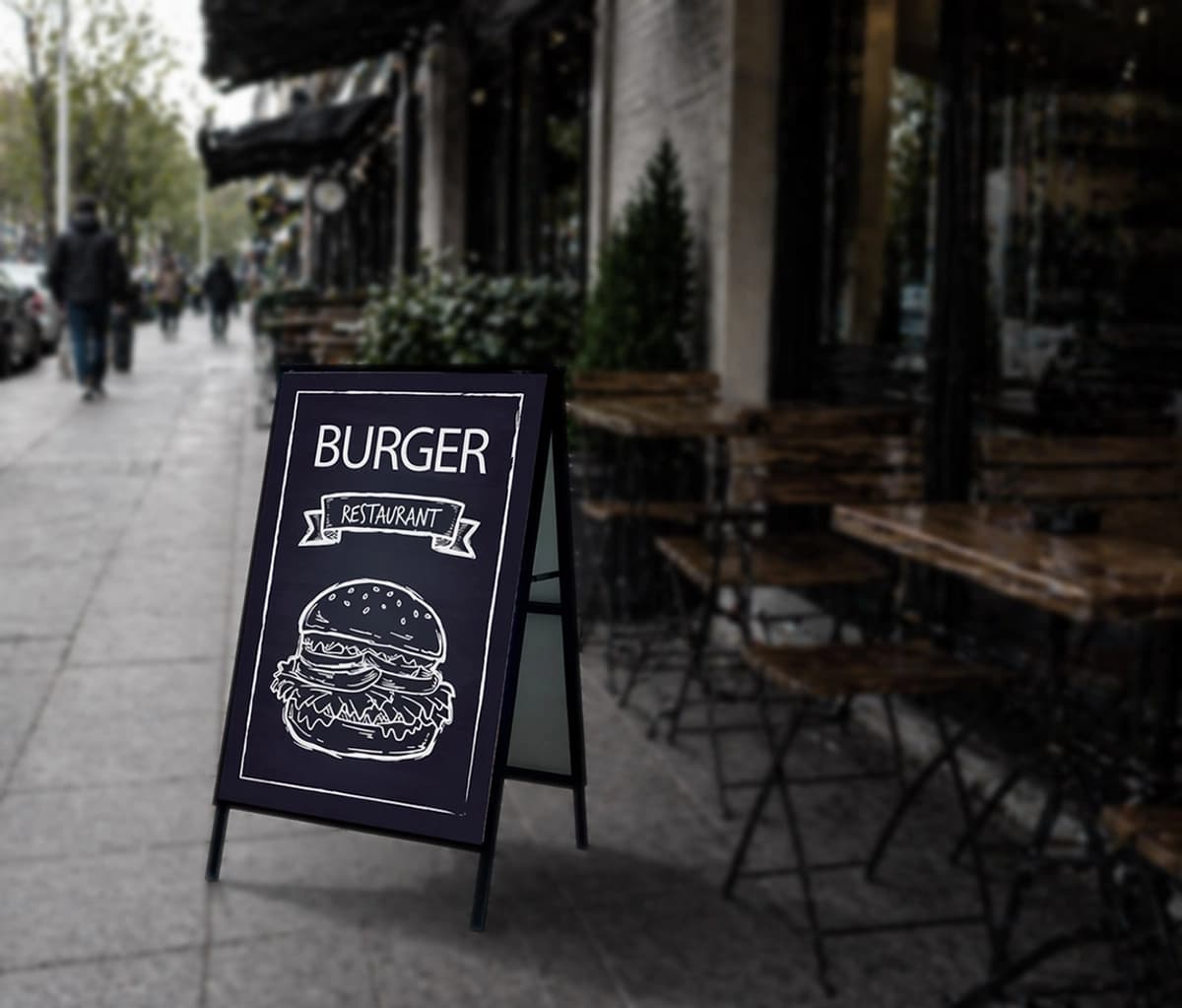 დასაკეცი სარეკლამო დაფა